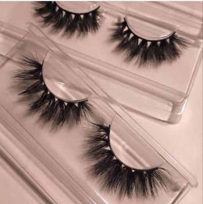 China Long & thick & Dramatic Own Brand Real Mink Lashes 3D Mink Eyelashes Wholesale Custom Packaging 100% private label eyelashes for sale