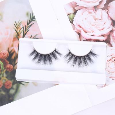 China Luxury New Design Mink Eyelash 3D Effect Strips Natural Look Lashes With Nice Price Customized Package Service for sale