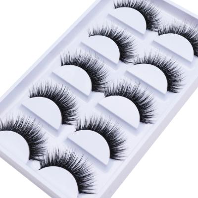 China Wholesale Luxury Fluffy Full Volume 3D Faux Mink Eyelashes With Eyelashes Vendor Customized Boxes for sale