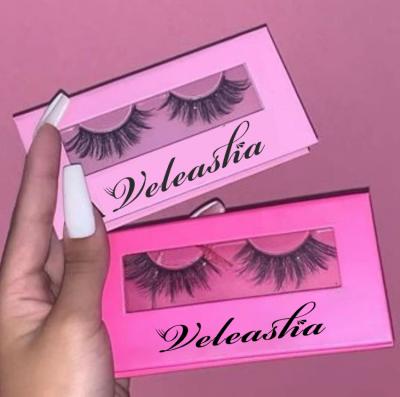 China Long & thick & Wholesale 5D Dramatic False Highlights 18mm-25mm Daily Use Cross Type Siberian Mink Eyelashes and Group Packing for sale