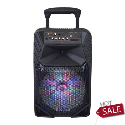 China Perfect Sound Activities12INCH 2.0ch Outdoor Trolley Speaker For Outdoor Activities Metal Black Speaker for sale