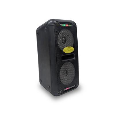 China Double of disco\bar\club\home LEISOUND 6 inch rechargeable battery high power karaoke party speaker for sale