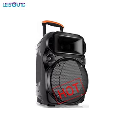 China Ourdoor Activities LEISOUND Factory Price Indoor Supply 10 Inch Trolley Wireless Speaker With USB/SD/FM/BT for sale