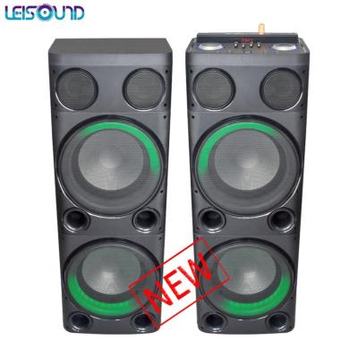 China New Leisound Wireless 12inch Karaoke System Stage Speaker Woofer Stereo Sound HIGH FIDELITY Blue Speaker for sale