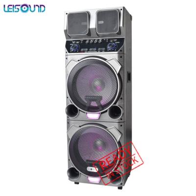 China Active Digital Power Amplifier Wireless Speaker 15 Inch Blue Tooth Party Wireless Karaoke Speaker With USB/SD/FM for sale