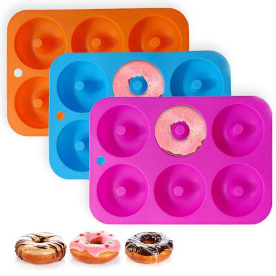 China Viable Dessert Silicone Cake Baking Mold , DonutCake Machine Printing Feature Material for sale