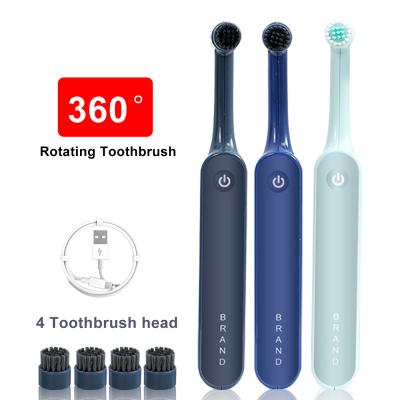 China Wholesale OEM USB Rechargeable Tooth Ultrasonic Clean Clean Powerful Charging Washable Electronic Rotating Electric Toothbrush for sale