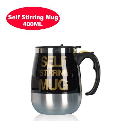 China Wholesale OEM Stainless Steel Automatic Bateri Automatic Electric Stirring Magnetic Cup Self Stirring Coffee Mug for sale