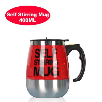 China Wholesale OEM Stainless Steel Automatic Bateri Automatic Electric Self Mixing Coffee Mug Magnetic Stirring for sale