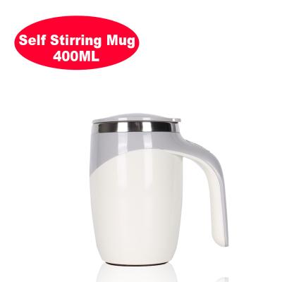 China Wholesale OEM Stainless Steel Automatic Bateri Automatic Electric Stirring Coffee Mug Magnetic Self Stirring Mug for sale