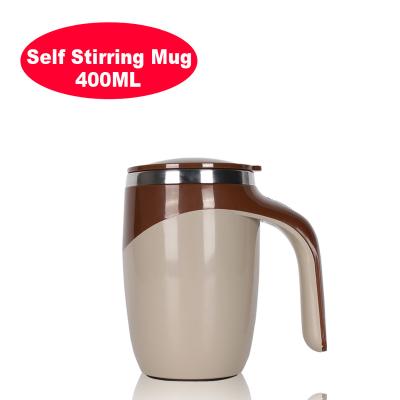 China Wholesale OEM Stainless Steel Automatic Bateri Automatic Electric Stirring Coffee Mug Magnetic Self Stirring Mug for sale