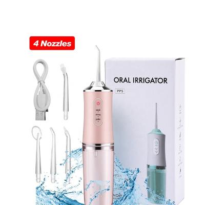 China Wholesale Professional Car Rechargeable 6886 Rechargeable Teeth Clean Oral Mini Portable Dental Water Flosser for sale