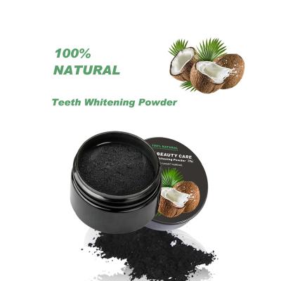 China Remove Stains and Teeth Whitening Private Label Wholesale Natural Activated Charcoal 30g Professional Teeth Whitening Powder for sale