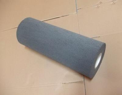 China Polishing Non Woven Cloth Roller , Non Woven Grinding Brush Roller for sale