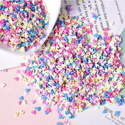 China Remove Mixed Simulation Snowflake Slice Polymer Clay Sprinkles For Crafts Slimes DIY Soft Material Nail Arts Handmade Decoration for sale