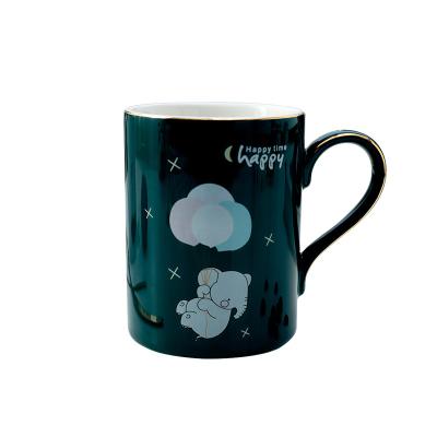 China Nordic Viable Creative Ceramic Mugs Coffee Mug Sets for sale