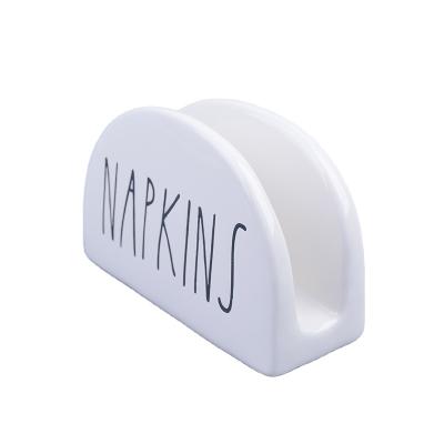 China Viable Factory Wholesale White Ceramic Towel Rack for sale