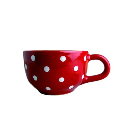 China Wholesale Customized Viable Simple Style High Quality Handmade Ceramic Coffee Mug for sale