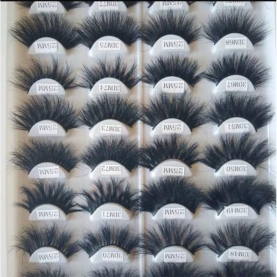 China Wholesale Cruelty Free Natural Hot Sale Lashes3D 25Mm Fluffy Packaging 20 Mm Glitter Eyelash Mink Eyelash Eyelashes With Pink for sale