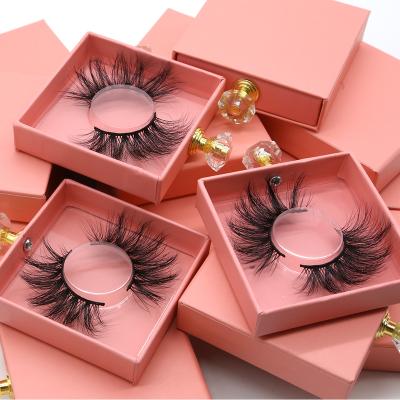 China Natural Lashes Wholesale Custom Made Seller Logo Case 100% New Handmade Fiber Eyelashes Lashbox Fluffy Wholesale Packaging for sale