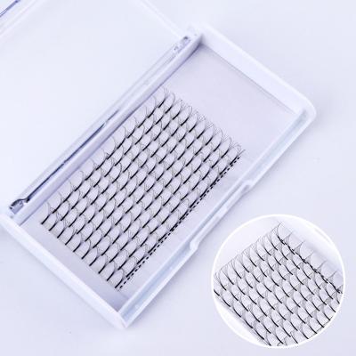 China Natural 2D 3D 4D 5D 6D Premade Volume Fans Heat Bonded Slim Base Heat Bond Promade Fan Eyelash Extension for sale