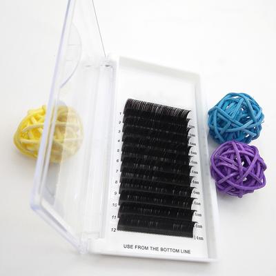 China Full Volume Supply Private Label 0.10 0.15 0.18 0.20 0.25Mm J Since C cc D Dual Density Curl Faux Eyelashes Classic Volume Eyelash Extension for sale