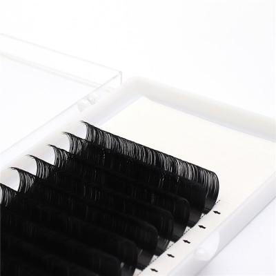 China Long Natural Russian Wholesale Easy Fanning Natural Russian Eyelash Extension Volume Double Density Curl Cc D Lash Wick for sale