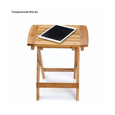 China Movable / Eco - Friendly / Reusable / Durable 17 Inch Eco - Friendly Bamboo Folding Stool Wooden Shower Seat Bench for sale