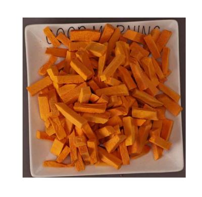 China Viable Hot Selling Vegetable Pet Snacks Frozen Dog Food Freeze Dried Dried Dehydrated Pumpkin for sale