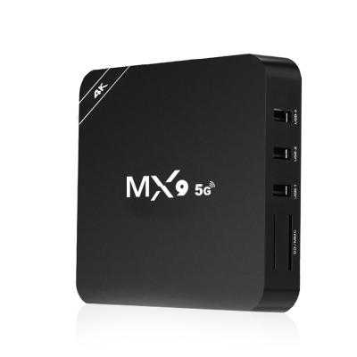 China OEM Tvbox Smart 4k Android TV box Rk3328 with factory direct selling price and easy return service MX9 for sale