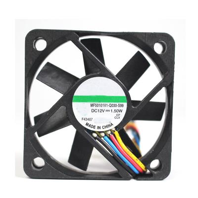 China Building Material Stores MF50101V1-Q030-S99 5010 Fans 12V 1.50W 5CM PWM Axial Micro Four-Wire Fan for sale