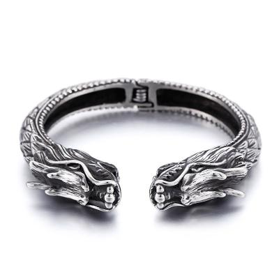 China Mens Steel The Opening Punk Bracelet Wholesale Mens Stainless Steel Bracelets Tap Punk Bracelet for sale