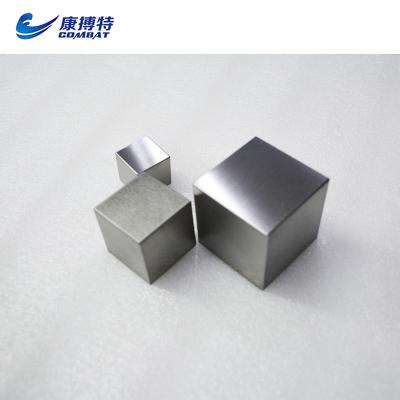 China Tungsten Nickel W95NIFE Ferris Cubes With R1 Chamfer For Sale Tungsten Block for sale