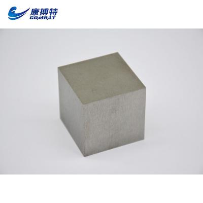 China High Density Tungsten Tungsten Cubes38.1x38.1x38.1mm Blance Weight Fighting Cubes / Block for sale