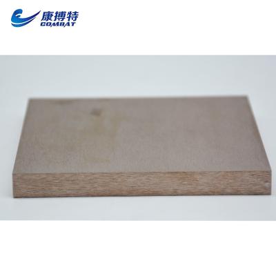 China Industry W70Cu30 Tungsten Copper Alloy Plate for sale