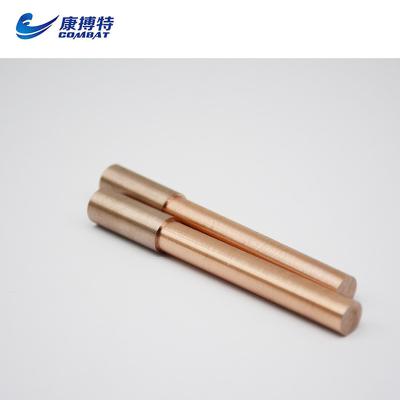 China EDM Electrode Tungsten Copper Alloy Rod Electrode W70 Cu30 WCu Alloy for sale