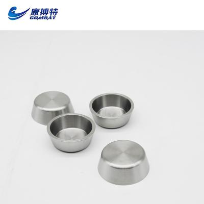 China Heating Element Factory Direct Supply Polished Surface Customizable Size Molybdenum Crucible for sale