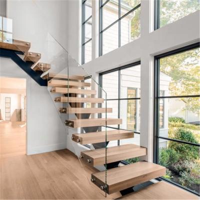 China Modern Modern Lighting Staircase With Straight Staircase Case Railing Wrought Iron for sale