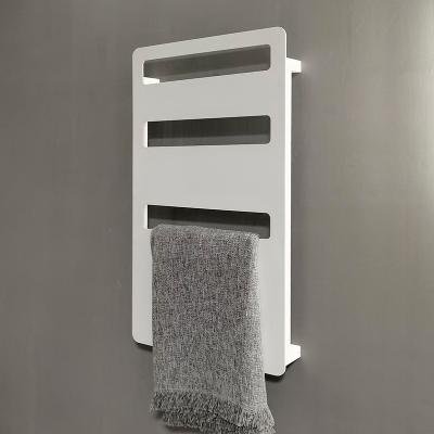 China Heater Bathroom Furniture Heated Wall Mounted , Vertical Heated Towel Rack Heater Rail for sale