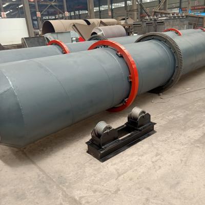 Κίνα Rotary Drum Dryer Working Principle Capacity 5-70t/h προς πώληση