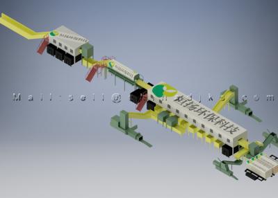 China Abtrennungs-Altpapier-Abfallverwertungsanlage2.2KW 5.5KW 200TPD zu verkaufen