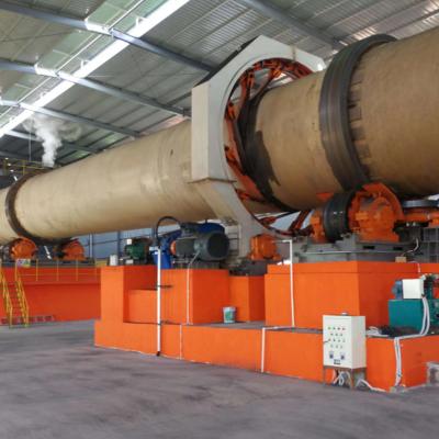 China Indirect Fired Dust Recycling Rotary Kiln Dryer For Zinc Oxide for sale