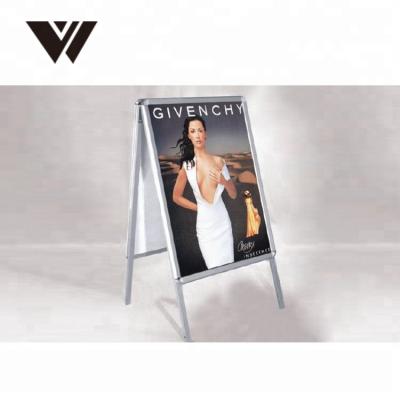 China Advertising Display Advertising Cardboard Metal Display Stand On The Floor for sale