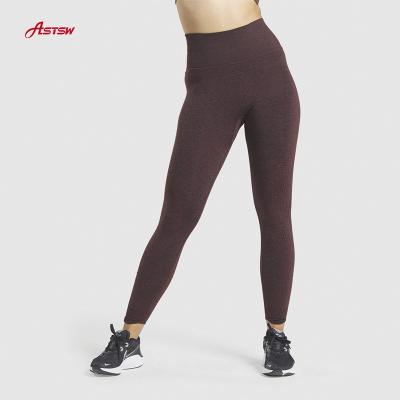 China Firm Color Breathable Seamless Good Quality Women's Gymwear Body Support Fashionable Gym Leggings for sale