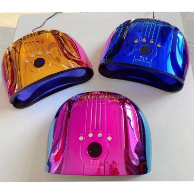 China Gel Nail Curing 2022 Newest Two New 150w LED UV Hand Nail Dryer SUNT15 57PCS LED for sale