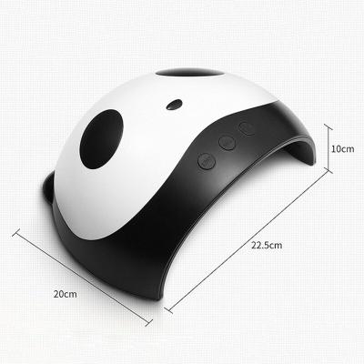 China Gel Nail Curing 36W Panda New Mini LED New Mini Nail Lamp for sale