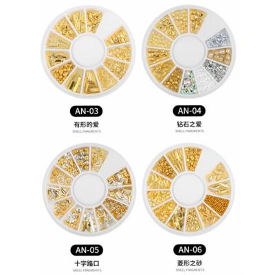 China Wholesale Metal Color Nail Art New AN01-AN11 for sale