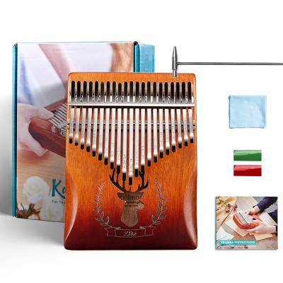 China Popular Musical Instruments For Adults Wholesale Master Piano Kalimba 21 Inch Kalimba Mahogany Marimba for sale