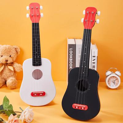 China Production 4 String Guitar Mini Lightness Guitar Carbon Fiber Ukulele White And Waterproof Black Musical Instrument Wholesale for sale