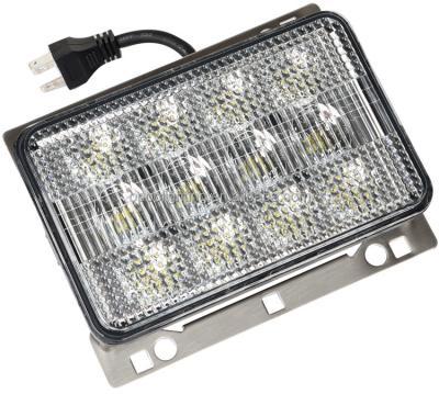 China Wholesale 12V 24V 4x6 60W Hi/Low Beam Die-cast Aluminum Housing Tractor Led Work Light For John Deere Tractor for sale